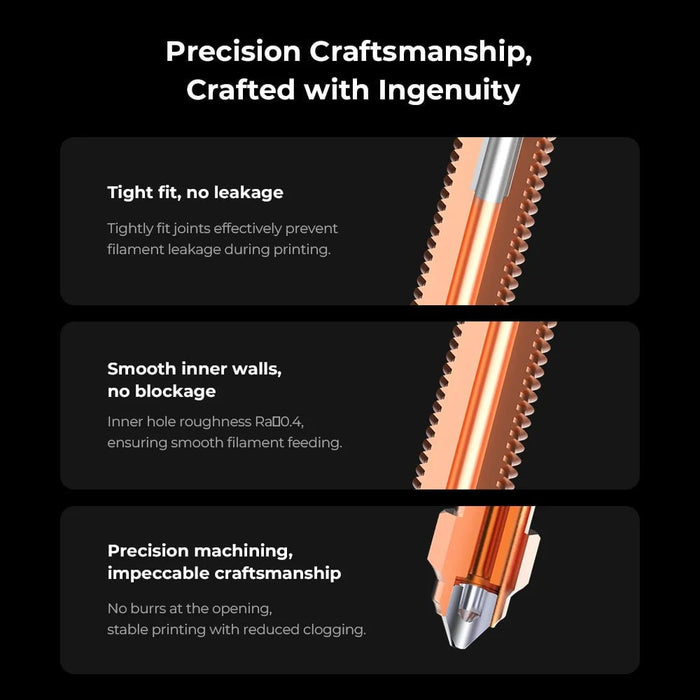 Creality 3D Printer & Accessories "Unicorn" Quick-Swap Nozzle Kit For K1 Max (2024)/K1C/Ender-3 V3/Ender-3 V3 Plus
