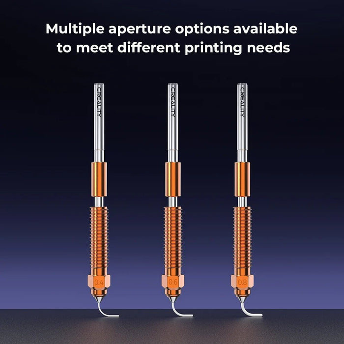 Creality 3D Printer & Accessories "Unicorn" Quick-Swap Nozzle Kit For K1 Max (2024)/K1C/Ender-3 V3/Ender-3 V3 Plus