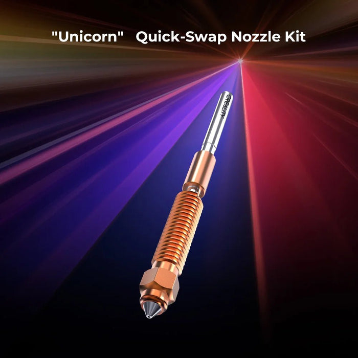 Creality 3D Printer & Accessories "Unicorn" Quick-Swap Nozzle Kit For K1 Max (2024)/K1C/Ender-3 V3/Ender-3 V3 Plus