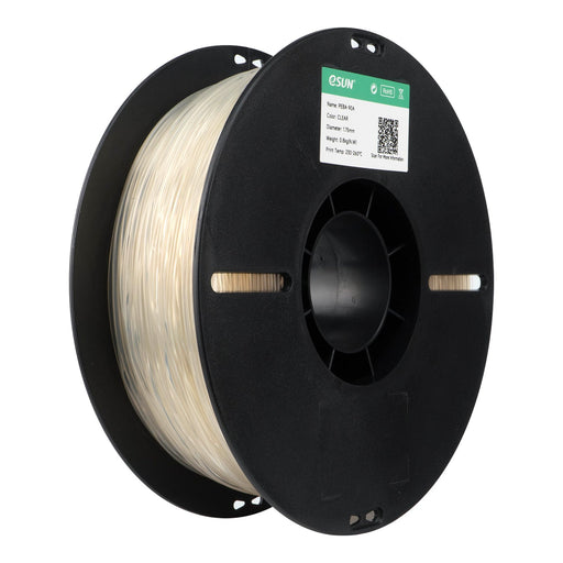 ESUN Filament Clear eSun PEBA 90A Flexible 3D Print Filament 800g 1.75mm