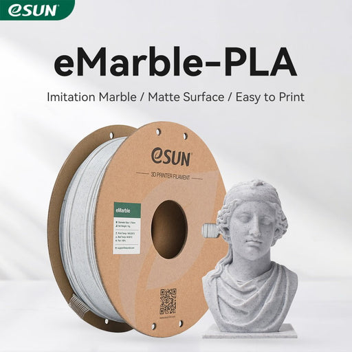 ESUN Filament eSun Marble PLA 3D Print Filament 1.75mm 1kg