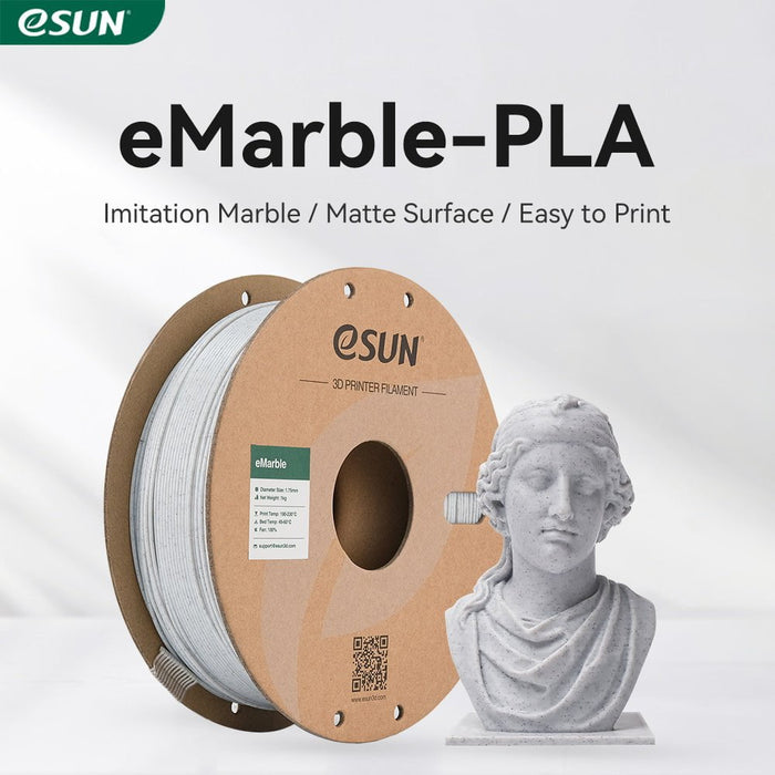 ESUN Filament eSun Marble PLA 3D Print Filament 1.75mm 1kg