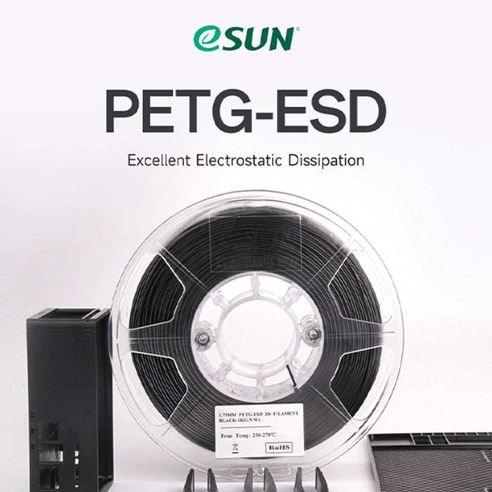 ESUN Filament eSun PETG-ESD Antistatic 3D Print Filament 1.75mm 1kg