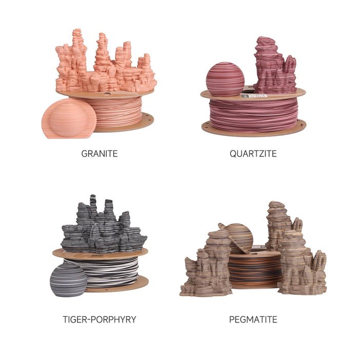 ESUN Filament eSun PLA Rock 3D Print Filament 1.75mm 1kg