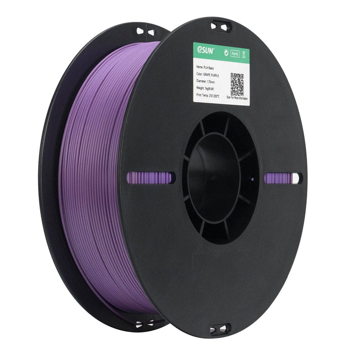 ESUN Filament Grape Purple ESUN Basic PLA 3D Print Filament 1.75mm 1kg