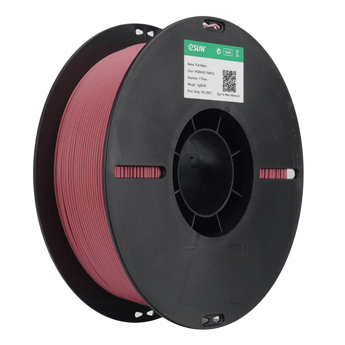 ESUN Filament Morandi Purple eSun Matte PLA 3D Print Filament 1.75mm 1kg