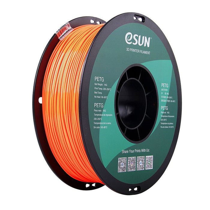 ESUN Filament Solid Orange eSUN PETG 3D Filament 1.75mm 1kg