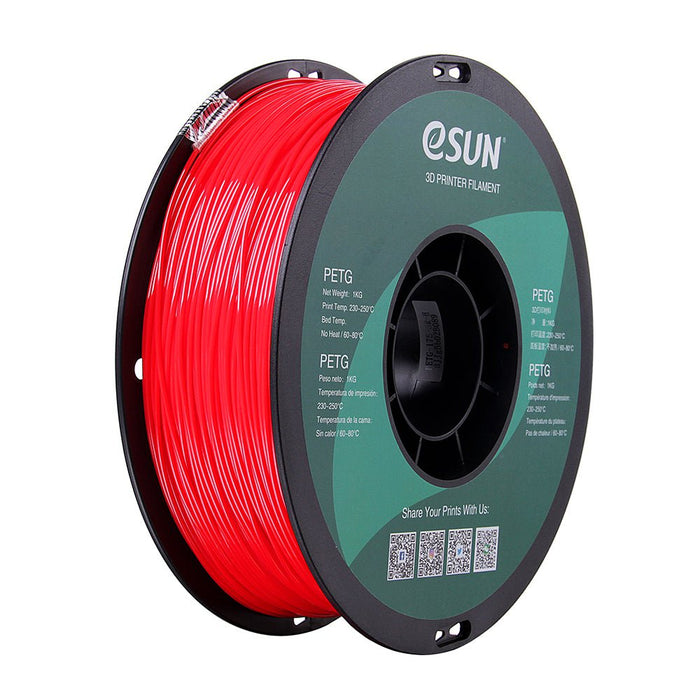 ESUN Filament Solid Red eSUN PETG 3D Filament 1.75mm 1kg
