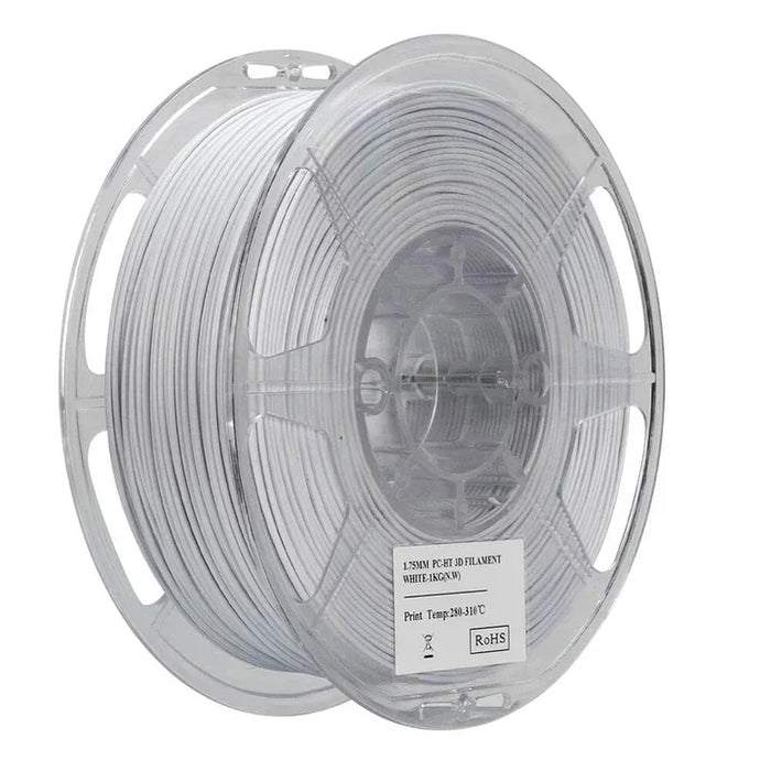 ESUN Filament White eSun PC-HT 3D Print Filament 1.75mm 1kg
