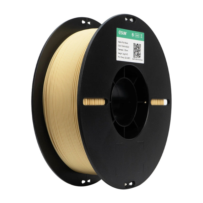 ESUN Plain Wood eSun Wood PLA 3D Print Filament 1.75mm 1kg
