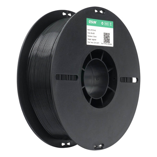 ESUN Solid Black eSun PETG+HS High Speed 3D Print Filament 1.75mm 1kg