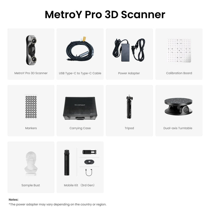 Revopoint 3D Scanners Metro Y Pro Revopoint Metro Y 3D Scanner