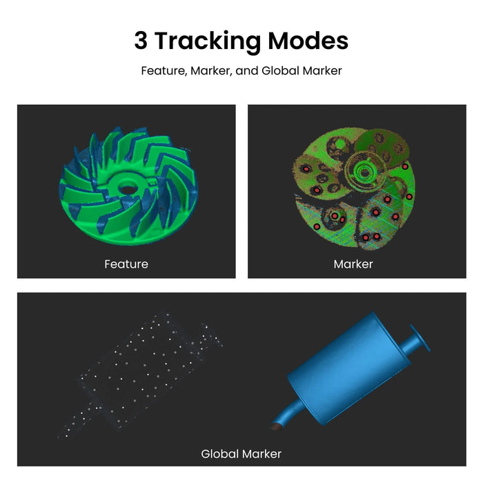 Revopoint 3D Scanners Revopoint MetroX Blue Laser Line and Full-field Structured Light 3D Scanner