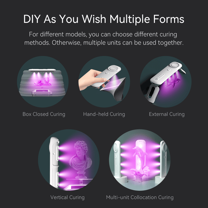 ESUN 3D Printer & Accessories eSun eCure Lite Curing Box for Resin 3D Printing