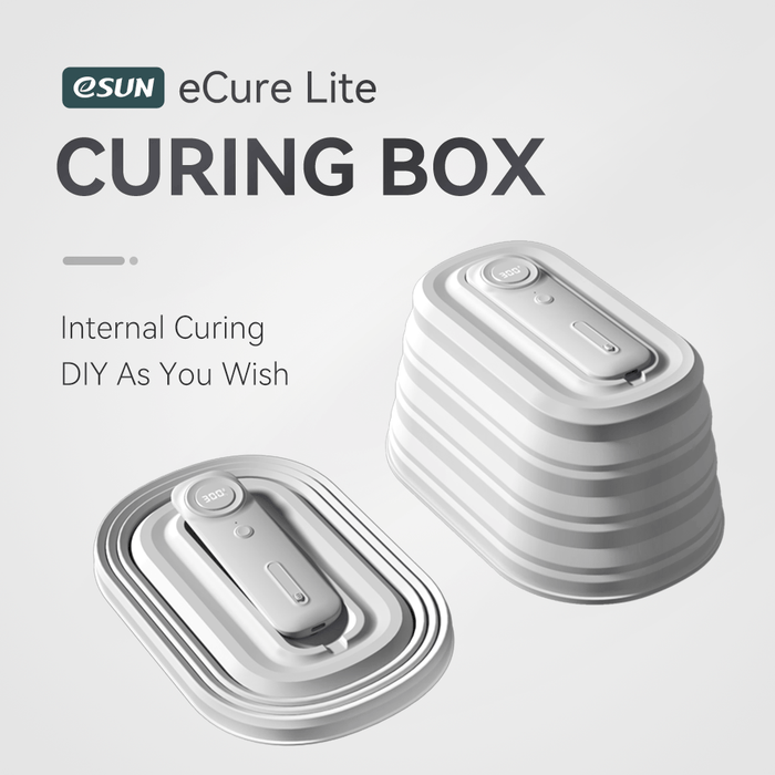 ESUN 3D Printer & Accessories eSun eCure Lite Curing Box for Resin 3D Printing