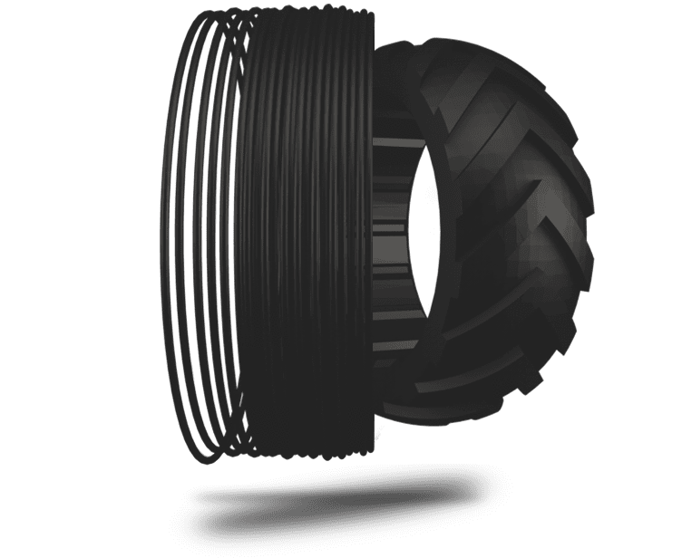 ESUN Filament eSUN eLASTIC Flexible TPE 3D Print Filament 1.75mm 1kg